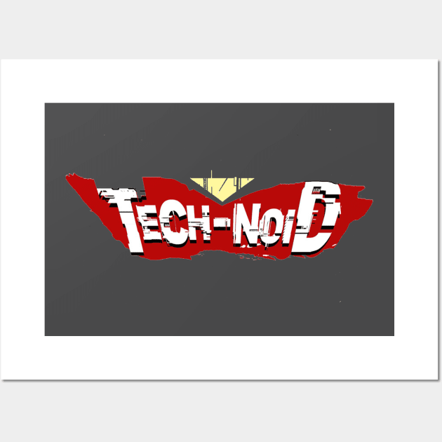 Tech-Noid Logo Wall Art by CapedJoel